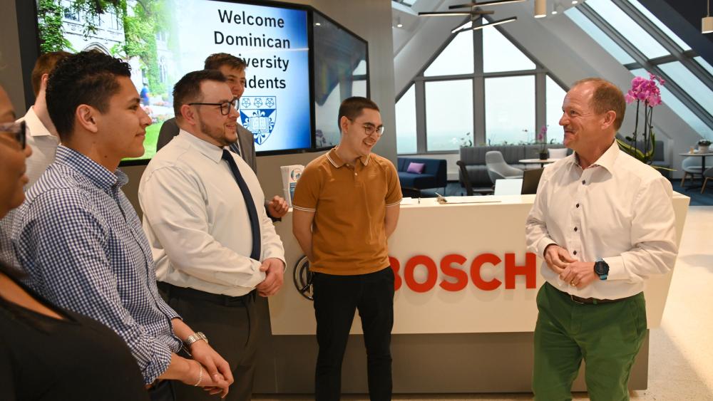 Job Shadowing Event Puts Students in the Workplace at Bosch